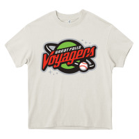 Cream Great Falls Voyagers Heavy Core Tee - linhVisuals