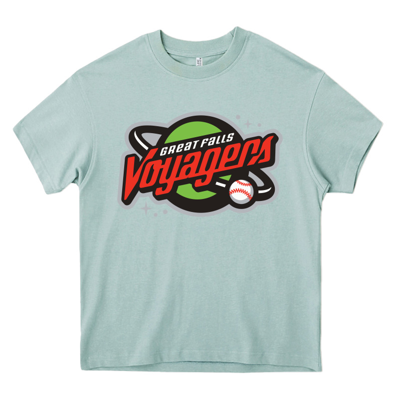 Great Falls Voyagers Heavy Core Tee by linhVisuals | Teevron