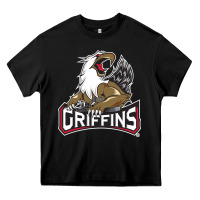 Black Grand Rapids Griffins Heavy Core Tee - linhVisuals