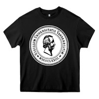 Black vanderbilt university Heavy Core Tee - linhVisuals