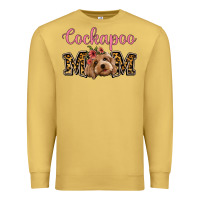 Antique Gold Cockapoo Mom Premium Sweatshirt - Jasminsmagicworld