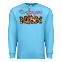 Ocean Blue Cockapoo Mom Premium Sweatshirt - Jasminsmagicworld