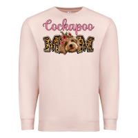 Pale Pink Cockapoo Mom Premium Sweatshirt - Jasminsmagicworld