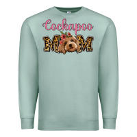 Seafoam Cockapoo Mom Premium Sweatshirt - Jasminsmagicworld