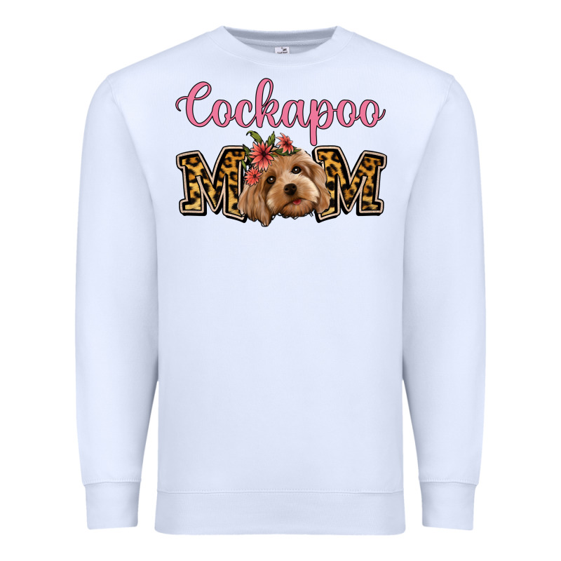 Cockapoo Mom Premium Sweatshirt by Jasminsmagicworld | Teevron