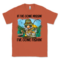 Copper if i've gone missin' i've gone fishin' Classic Tee - BarkalooDesign