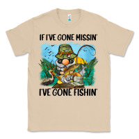 Mushroom if i've gone missin' i've gone fishin' Classic Tee - BarkalooDesign