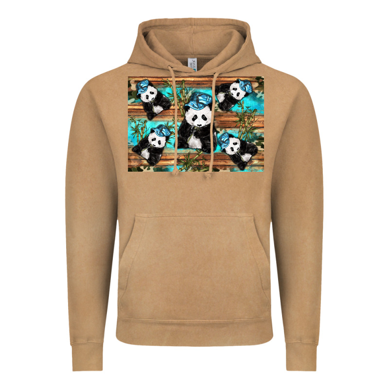 Camouflage Baby Panda Vintage Hoodie by Artiststas | Teevron