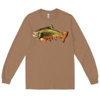 Toasted Coconut leaping brook trout Long Sleeve Tee - LillyAllenDesigns