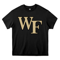 Black the wake forest demon deacons Heavy Core Tee - linhVisuals