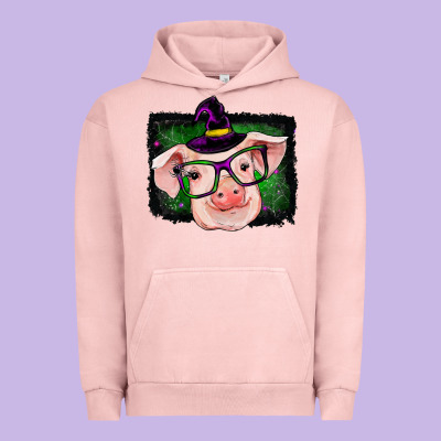 Pig Halloween Urban Hoodie Designed By Ranaportraitstore