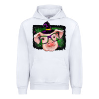 White pig halloween Urban Hoodie - RanaPortraitStore