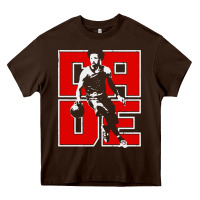 Chocolate Brown #cade cunningham Heavy Core Tee - linhVisuals
