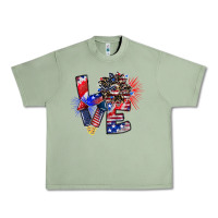 Patriotic Love Urban Heavy Tee | Teevron
