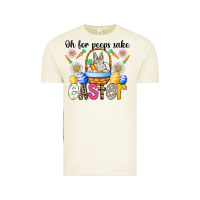 Vintage Arctic Oh For Peeps Sake Easter Vintage Tee - CowhideDigitalArt
