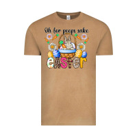 Vintage Camel Oh For Peeps Sake Easter Vintage Tee - CowhideDigitalArt