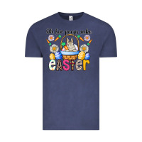 Vintage Denim Oh For Peeps Sake Easter Vintage Tee - CowhideDigitalArt
