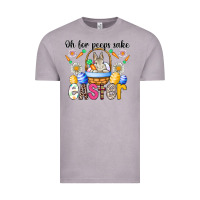 Vintage Zinc Oh For Peeps Sake Easter Vintage Tee - CowhideDigitalArt