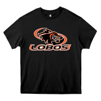 Black los amigos high school Heavy Core Tee - linhVisuals
