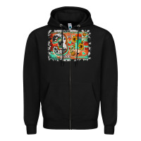 Black western back to school 3rd grade Zipper Hoodie - Jasminsmagicworld