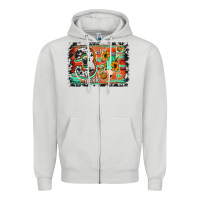 Dove Grey western back to school 3rd grade Zipper Hoodie - Jasminsmagicworld