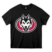 Black St. Cloud State huskies, Merch Heavy Core Tee - linhVisuals
