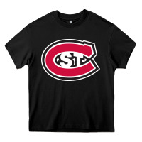 Black St. Cloud State huskies, Merch Heavy Core Tee - linhVisuals
