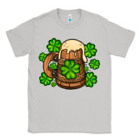 Moon Dust St. Patrick's Beer and shamrock Classic Tee - OliviaCreatesArt