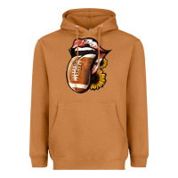 Meerkat Football Tongue Heavyweight Hoodie - Jasminsmagicworld