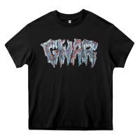 Black gwar art tshirt Heavy Core Tee - linhVisuals