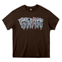 Chocolate Brown gwar art tshirt Heavy Core Tee - linhVisuals