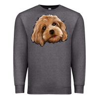 Charcoal Heather Cockapoo Premium Sweatshirt - Jasminsmagicworld