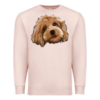 Pale Pink Cockapoo Premium Sweatshirt - Jasminsmagicworld