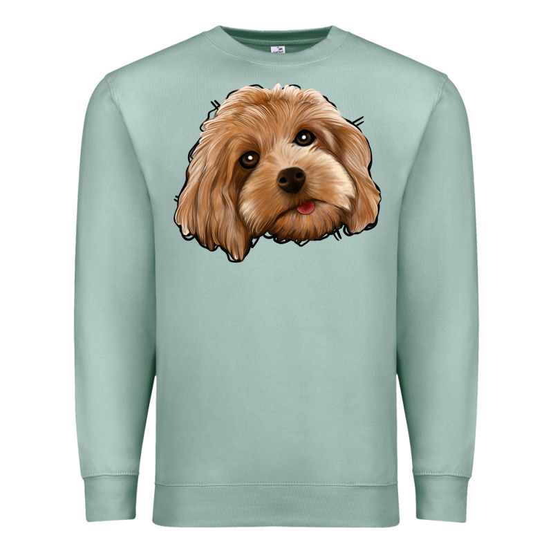 Cockapoo Premium Sweatshirt by Jasminsmagicworld | Teevron
