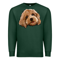 Sports Green Cockapoo Premium Sweatshirt - Jasminsmagicworld