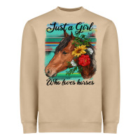 Mushroom just a girl who loves horseshoe Heavyweight Sweatshirt - RanaPortraitStore