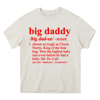 Cream big daddy Heavy Core Tee - linhVisuals