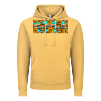 Vintage Mustard Thankful Pumpkin Vintage Hoodie - Artiststas