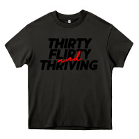 Asphalt thirty flirty & thriving Heavy Core Tee - linhVisuals