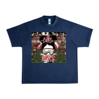 Navy Little Miss Urban Heavy Tee - CowhideDigitalArt