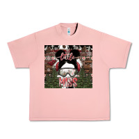 Salmon Little Miss Urban Heavy Tee - CowhideDigitalArt