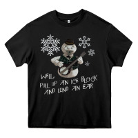 Black sam the snowman from rankin bass rudolph the red nosed reindeer Heavy Core Tee - linhVisuals