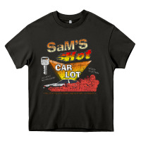 Asphalt sam's hot car lot    reservoir dogs Heavy Core Tee - linhVisuals