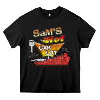 Black sam's hot car lot    reservoir dogs Heavy Core Tee - linhVisuals