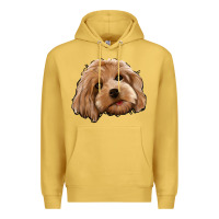 Antique Gold Cockapoo Premium Hoodie - Jasminsmagicworld