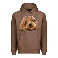 Chestnut Cockapoo Premium Hoodie - Jasminsmagicworld