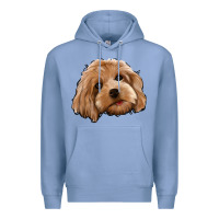 Colony Blue Cockapoo Premium Hoodie - Jasminsmagicworld