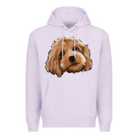 Lilac Cockapoo Premium Hoodie - Jasminsmagicworld