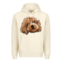 Sandshell Cockapoo Premium Hoodie - Jasminsmagicworld