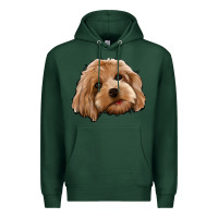 Sports Green Cockapoo Premium Hoodie - Jasminsmagicworld